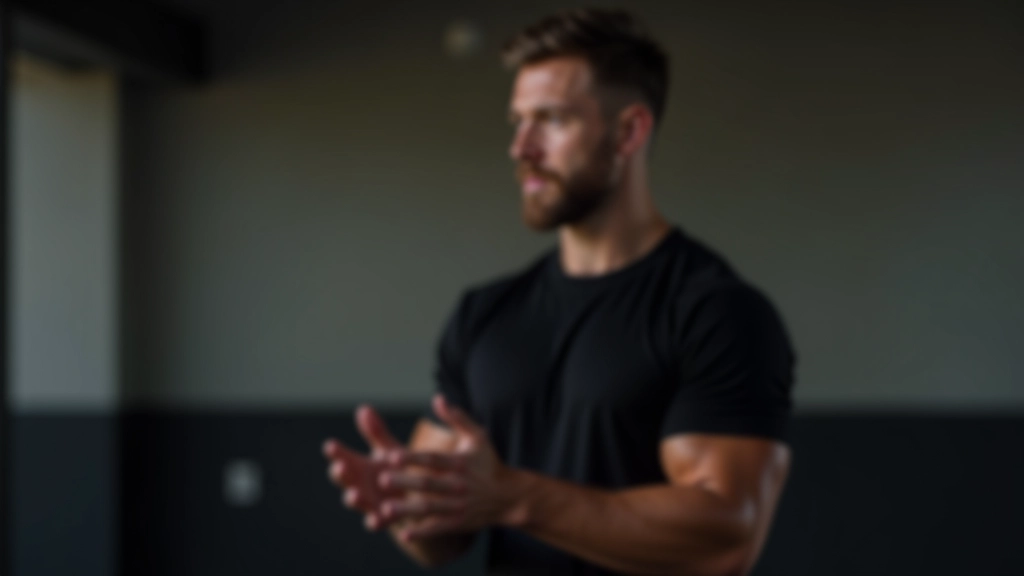 Close-up of proper standing posture and neutral spine alignment demonstrated by trainer